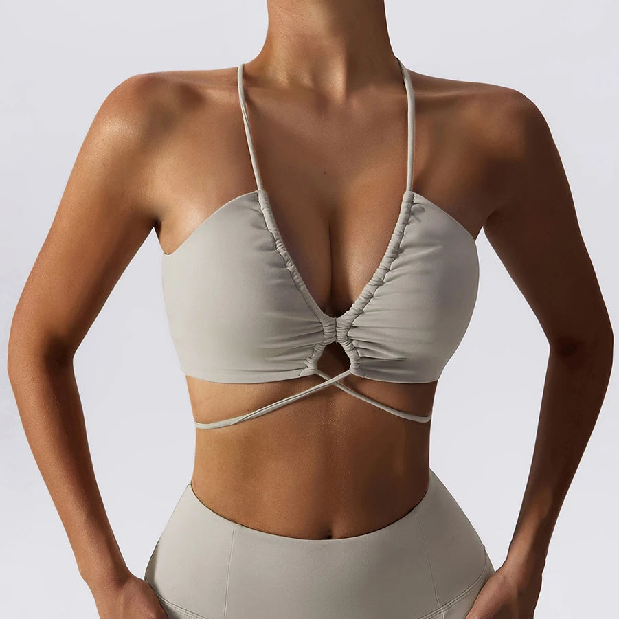 New Arrived Workout Wear 3 Piece Set Gym Clothing Fitness Sport Bra Flared Pants Yoga Set Bra Legging Sets