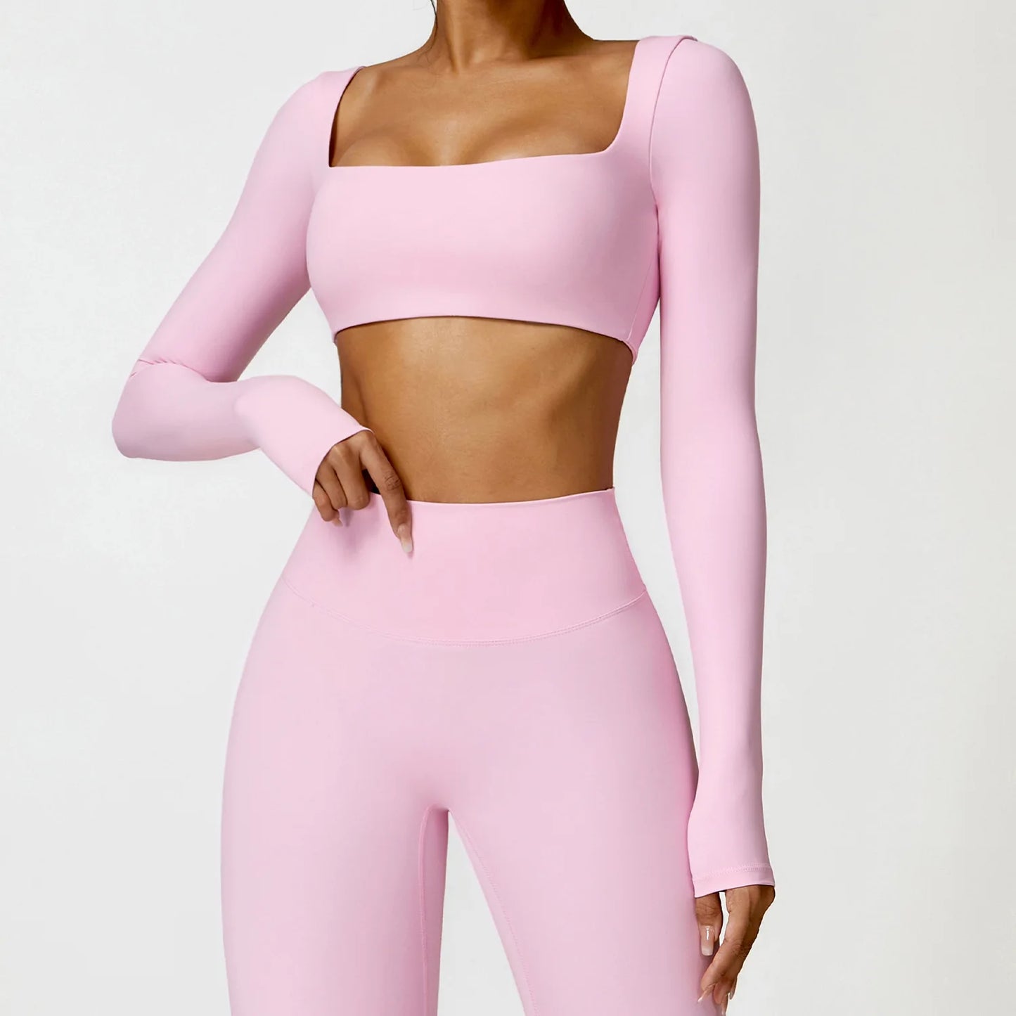 Custom Yoga Suit Sports Women Gym Clothing Fitness Leggings Pants Workout Tight Jumpsuit Yoga Sets