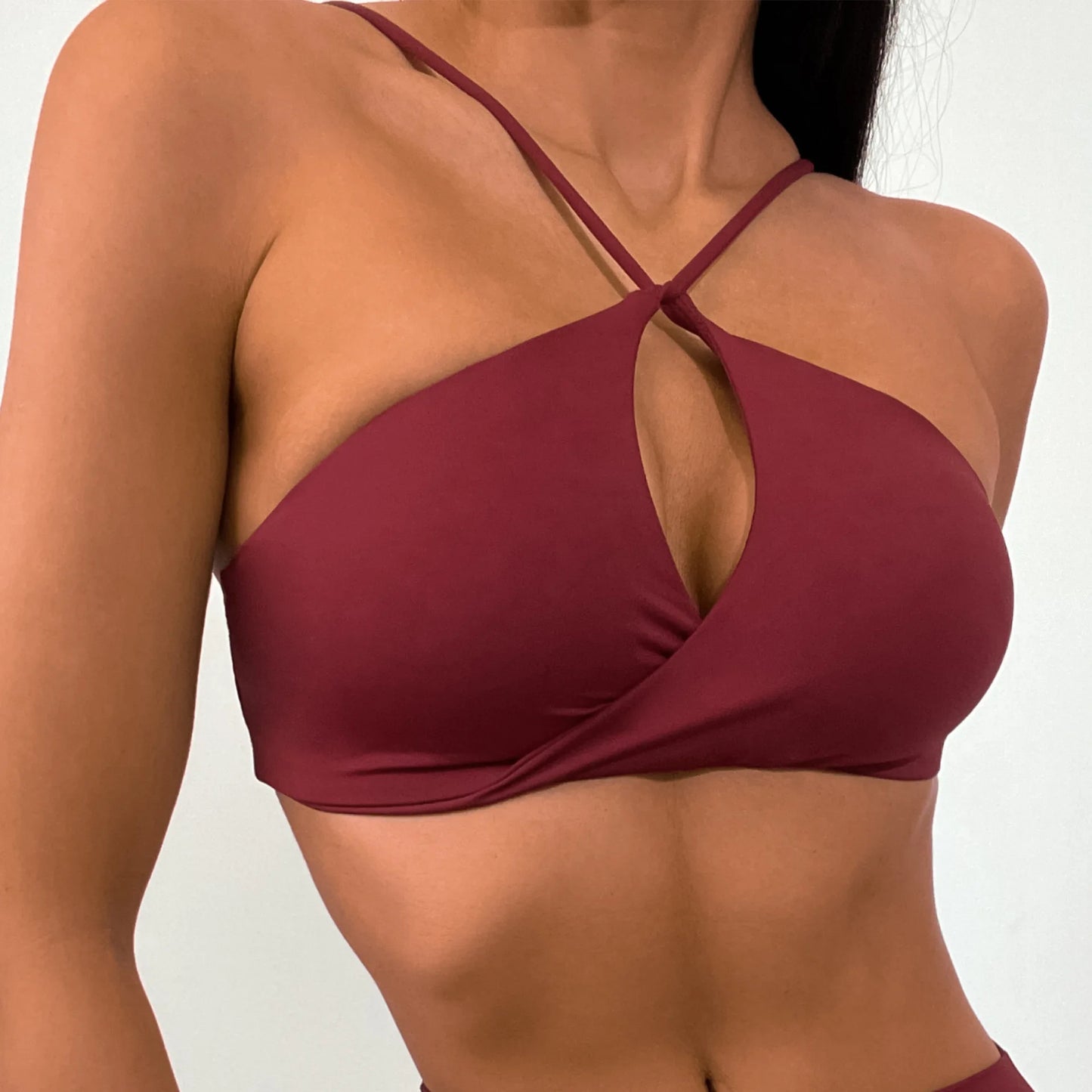 INS Fashion Front Cross Sexy Bra Breathable Yoga Suits Women Scrunch Butt Leggings Sets for Women Gym Clothing Sets Women