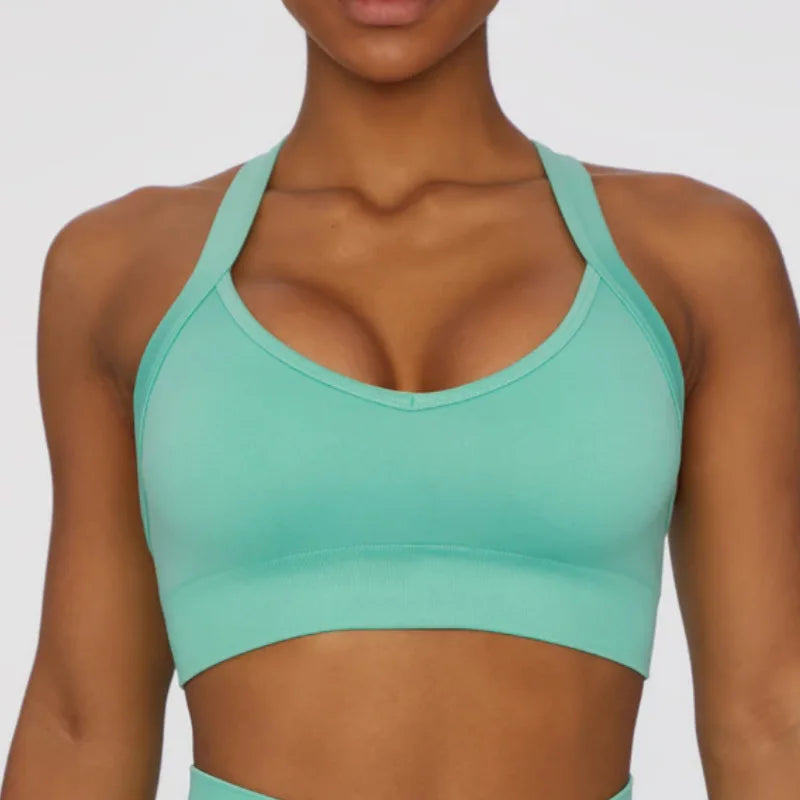 Yoga Seamless Set Summer Outfits 5PCS Gym Clothing Sports Wear Workout Yoga Sets Fitness Women