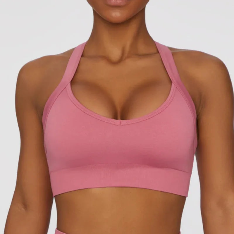 Yoga Seamless Set Summer Outfits 5PCS Gym Clothing Sports Wear Workout Yoga Sets Fitness Women
